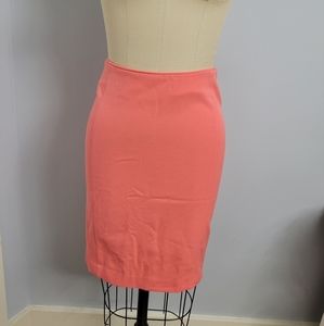 H&M Peach Pencil Skirt Size 4